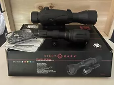 Sightmark Wraith 4K MAX Night Vision Gun Scope , IR Illuminator Original Box