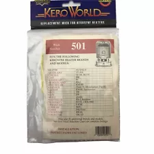 Kerosun Moonlighter (Pre H) Wick, KeroWorld 501 Replacement Wick, Omni 15