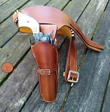 REDDOG LEATHER Matt Dillon Gunsmoke Holster Belt Cowboy Western SASS CAS.