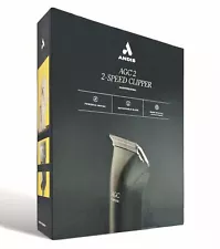 Andis AGC2 Professional 2-Speed Detachable Blade Clipper - Black - NEW, Sealed