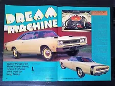 1969 Dodge Hemi Super Bee - 3-Page Original Article