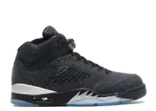 Air Jordan 5 Retro 3Lab5 Elephant Print Black Silver (599581-003) Men's Size 9