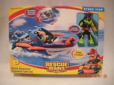 Rescue Heroes Quick Response Hydrofoil Gift Set New!