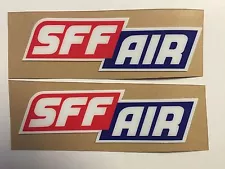 Showa SFF AIR Upper Fork Stickers Thick 16mil - Suspension KYB A Kit Pro Circuit