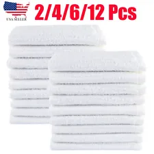 (2-12) Bar Towels 100% Cotton Kitchen Towel Clean Restaurant 12"x12" FAST SHIP