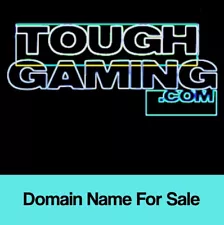 TOUGH GAMING .COM Domain Name For Sale. Premium Brandable Business Website Gamer