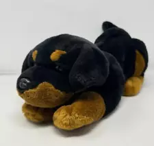 18” Realistic Lifelike Floppy Plush Rottweiler Dog Best Made Toys Puppy Playful