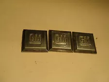 THREE CADILLAC ESCALADE CHEVROLET TAHOE GM SIDE EMBLEM LOGO BADGE SYMBOL OEM