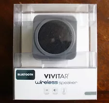 WIRELESS BLUETOOTH SPEAKER Vivitar Small Desktop Office Portable