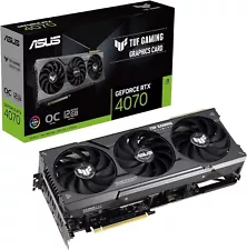 SALE OFF TUF Gaming NVIDIA GeForce RTX 4070 OC 12 GB Graphics Card