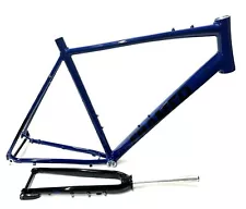 FRAMED BASSWOOD 700c Alloy 54cm Disc Cyclocross Gravel Bike Frame / Fork NEW