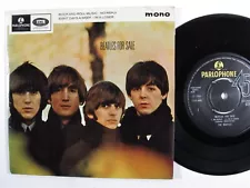 Rock 45 BEATLES Beatles For Sale PARLOPHONE NM uk 4-song ep picture sleeve a