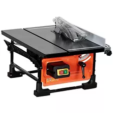 Table Saw for Jobsite, 8-inch 6.7-Amp Copper Motor, Cutting Speed up to 3576R...