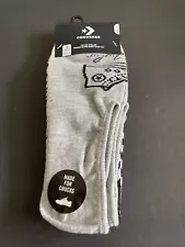 Sale New Converse Mens 3 Pairs Skater Surfer Gym No Show Just For Chucks Socks