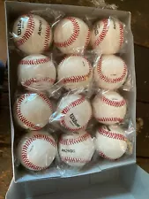 12 ea. (1 Dozen) Wilson A1010S-Blem Practice Baseballs