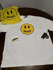 Justin Bieber Drew House Mascot Smiley Face T-Shirt Adult Size XL