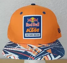 Red Bull KTM Factory Racing New Era 9Fifty Snapback Hat cap- Orange