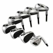 PowerBilt EX-550 4-PW+SW Graphite Seniors Right Handed Golf Club Iron Set - New!