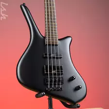 Ish x Warwick Dolphin SN TCS Custom Shop Endangered Species 4-String Bass Black