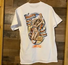 Hooters Bikini Surfer T-Shirt NEW Mens SZ M/L Hot Girl Beach 30 Year Beer Wings