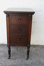 Tall Nightstand Side End Bedside Table 5540