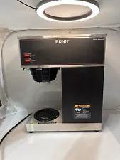 BUNN Vpr Series 33200-0001 Commercial Coffee Maker 12 CUP -