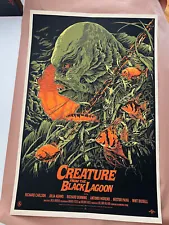 Mondo Posters CREATURE FROM THE BLACK LAGOON by Ken Taylor (2012 / Rare / #218)