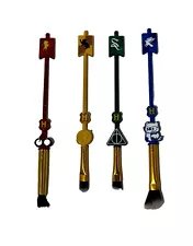 Storybook Cosmetics Harry Potter Makeup Brushes, 4Pc, Die Cast Handles