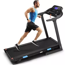 3.25HP Heavy duty treadmill 18 INCH Wide Walking Running Machine LCD Display HOT