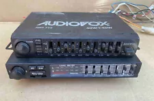 Vintage AUDIOVOX AMP 772 & PROFILE PEQ100 Old School Car Graphic Equalizers