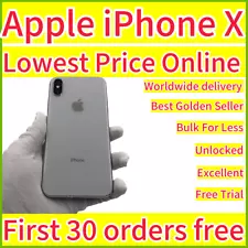 【On Sale】Apple iPhone X|5s-32GB|64GB-ALL COLORS Unlocked-Excellent Condition