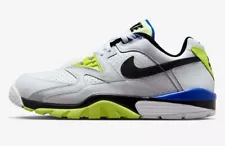 Nike Air Cross Trainer 3 Low White Volt Blue Size 14. FD0788-100