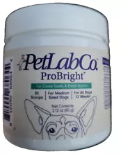 PetLab Co. ProBright Dental Powder for ALL Dogs 12+ Weeks -- 2.12 oz ( 60 g )