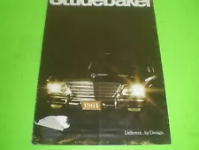 1964 Studebaker Original Deluxe Sales Brochure Avanti Lark Cruiser Hawk