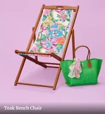 lilly pulitzer teak chairs outdoor