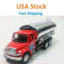 International Oil Tanker, Oil Truck, Diecast Model Toy Car 5.5", 4 colors, 1:43