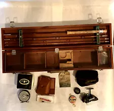 Vintage Orvis Fly Rod and Reels with Case, never used, pristine condition