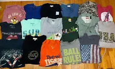 Reseller Bundle Lot of 17 Mid Cheap Clothing Mixed Size and Gender Used-NWT