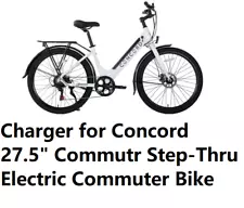 ð¥power supply battery Charger for Concord 27.5" Commutr Step-thru electric bike