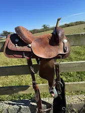 16" Mastercraft by American Saddlery Cutting Trail Barrel Western Saddle