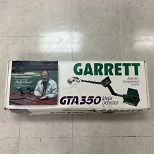 Garrett Ultra GTA 350 Metal Detector Crossfire Coil W/ Box & Tested!