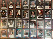 425 CARD MMA UFC LOT HUGE COLLECTION! AUTO RC PRIZM #’d SSP CASE HITS RESALE LOT