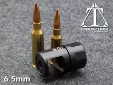 5/8x24 Self Timing 6.5 Creedmoor 6.5 Grendel Muzzle brake Made in the U.S.A.