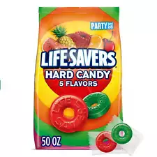 5 Flavors Hard Candy, Party Size - 50 Oz Bag