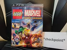 NEW LEGO Marvel Super Heroes PS3 Walmart Exclusive w/Iron Patroit Figure SEALED!