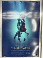 The Shape of Water Movie Poster D/S 27x40 Guillermo del Toro Sally Hawkins