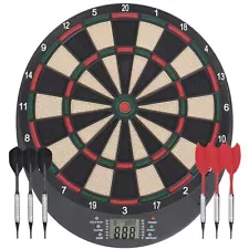 Arachnid Bullshooter E-Bristle Electronic Dartboard and Cricketmaxx 3.0 Dartb...