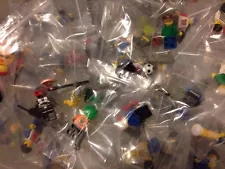 LEGO // 2 Random Mini- Figures// Clean Figs/ Read Description/ City/ People //