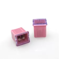 Pink 30A AMP 32V Female Plug in Blade Jcase Cartridge Low Profile PAL Fuse