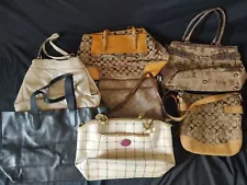 Pre-Owned wholesale Bulk sale lots of used Coach hand bags 7-PCS set-g0906-1